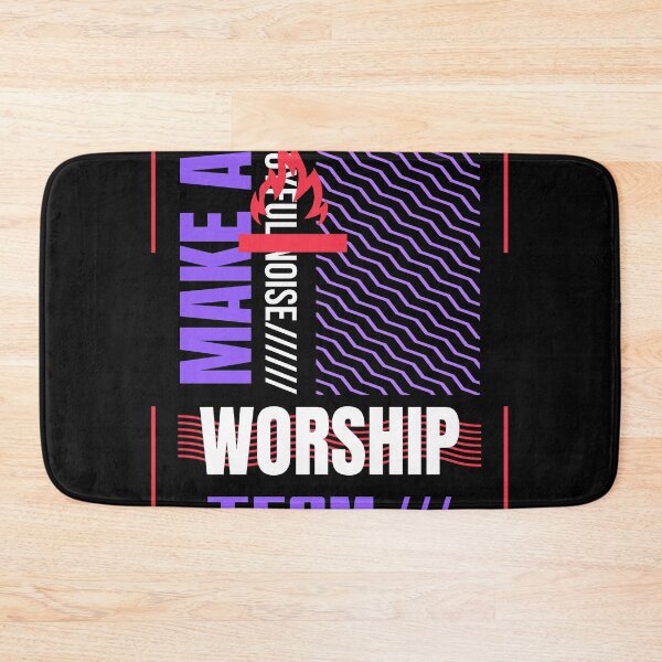 Item preview, Worship Team Make a Joyful Noise Holy Spirit Flame Praise designed and sold by tshirtart2024.