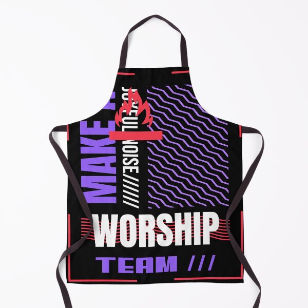 Item preview, Worship Team Make a Joyful Noise Holy Spirit Flame Praise designed and sold by tshirtart2024.