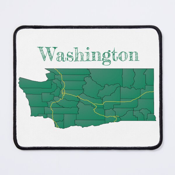 Item preview, Washington Counties & Interstates designed and sold by PhilbonianDezin.