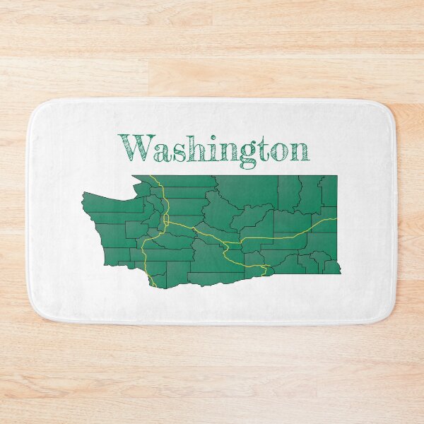 Item preview, Washington Counties & Interstates designed and sold by PhilbonianDezin.