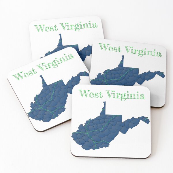 Item preview, West Virginia Counties & Interstates designed and sold by PhilbonianDezin.