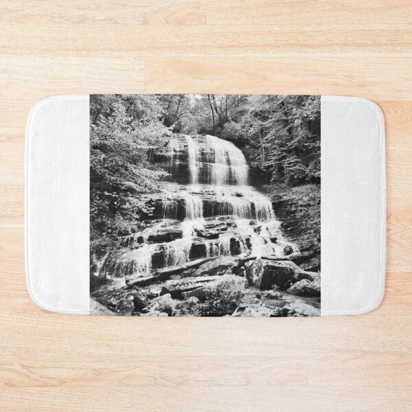 Item preview, Beautiful Pearsons Falls Vertical Black And White designed and sold by LisaWootenPhoto.