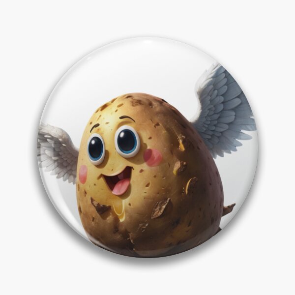 Item preview, flying potato with angel wings designed and sold by Kupeliemre.