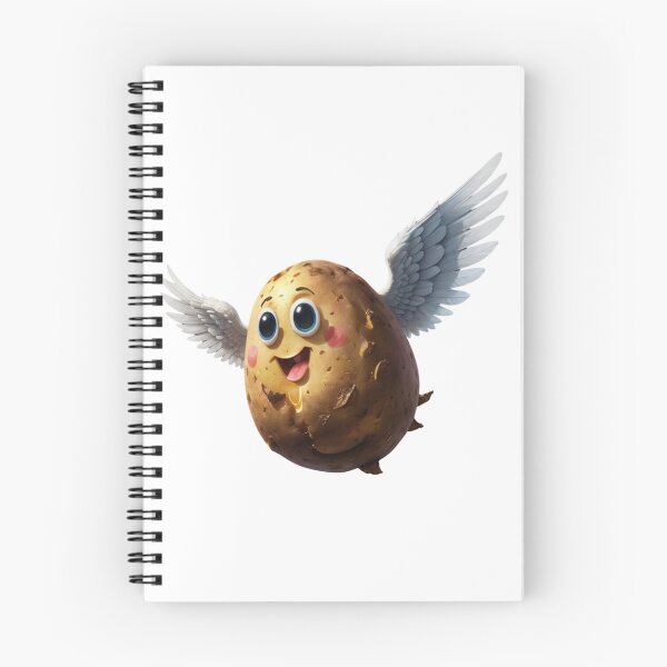 Item preview, flying potato with angel wings designed and sold by Kupeliemre.
