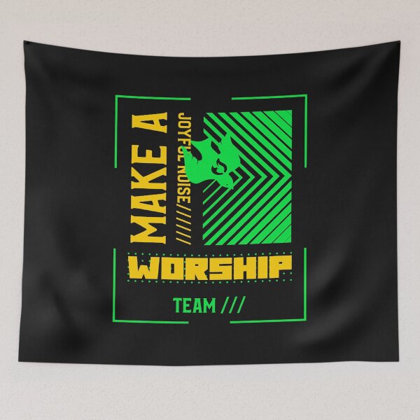 Item preview, Worship Team, Joyful Noise, Holy Spirit, Flame, Praise, Church Team, Musician, Singer, Praiser,  designed and sold by tshirtart2024.