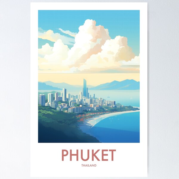 Item preview, PHUKET designed and sold by MarkedArtPrints.