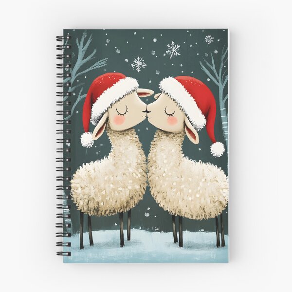 Item preview, Christmas Sheep in Love designed and sold by PuzzleBoxCorner.