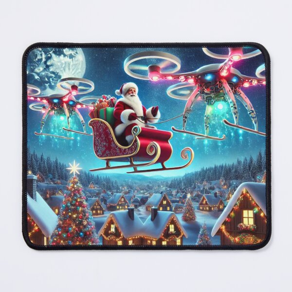 Item preview, Drone Santa designed and sold by iMIGHTwearTHAT.