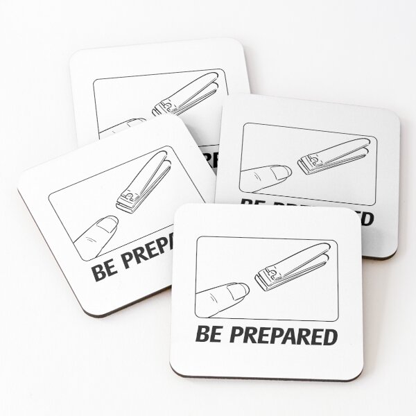 Item preview, be prepared - nail clippers finger bang designed and sold by goatboyjr.