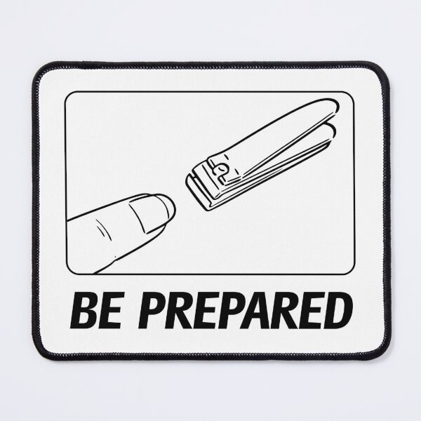 Item preview, be prepared - nail clippers finger bang designed and sold by goatboyjr.
