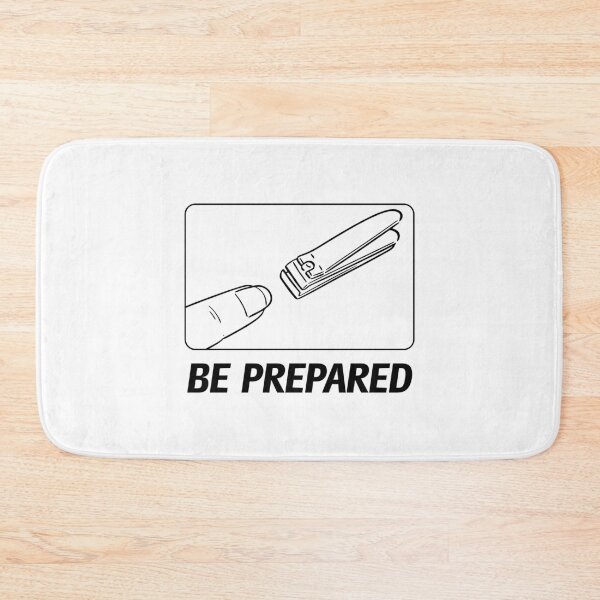 Item preview, be prepared - nail clippers finger bang designed and sold by goatboyjr.