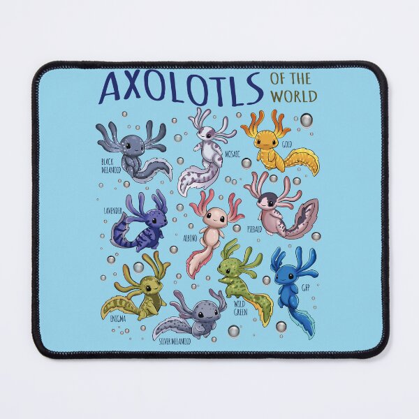 Item preview, Axolotls Of The World Lts designed and sold by Alema Art.