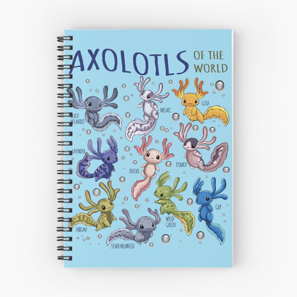 Item preview, Axolotls Of The World Lts designed and sold by Alema Art.