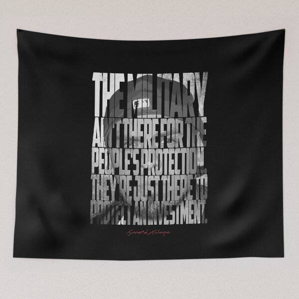 Item preview, Immortal Technique Portrait with Lyric Typography designed and sold by Enea Kelo.