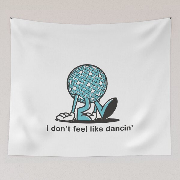 Item preview, I don't feel like dancin'  designed and sold by goatboyjr.
