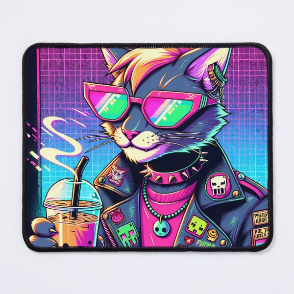 Item preview, Punk-Rock Cat designed and sold by dvirmalka.