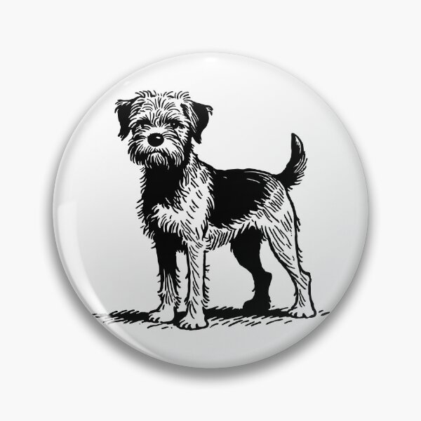 Item preview, border terrier designed and sold by goatboyjr.