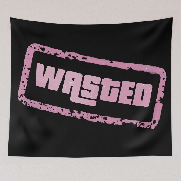 Item preview, WASTED designed and sold by Inx Artworks.