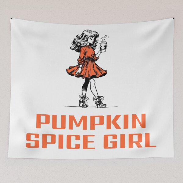 Item preview, Pumpkin Spice Girl designed and sold by goatboyjr.