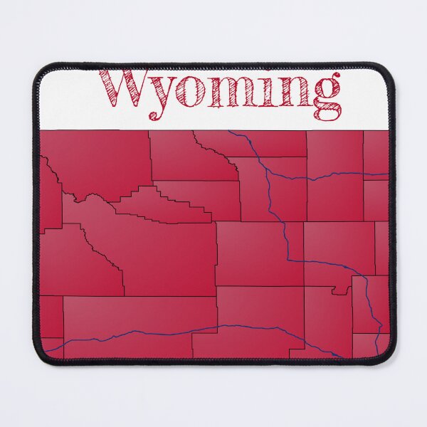 Item preview, Wyoming Counties & Interstates designed and sold by PhilbonianDezin.