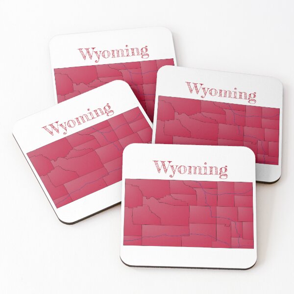 Item preview, Wyoming Counties & Interstates designed and sold by PhilbonianDezin.