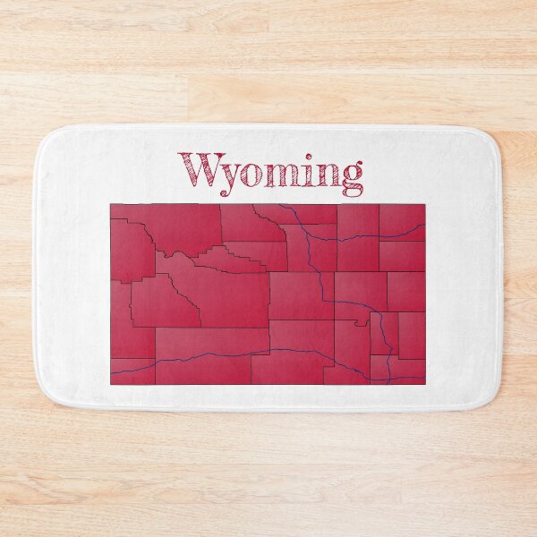 Item preview, Wyoming Counties & Interstates designed and sold by PhilbonianDezin.