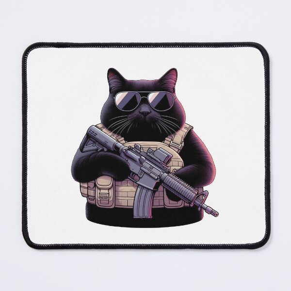 Item preview, Tactical Cat designed and sold by RAWLIFEGRAPHIC.