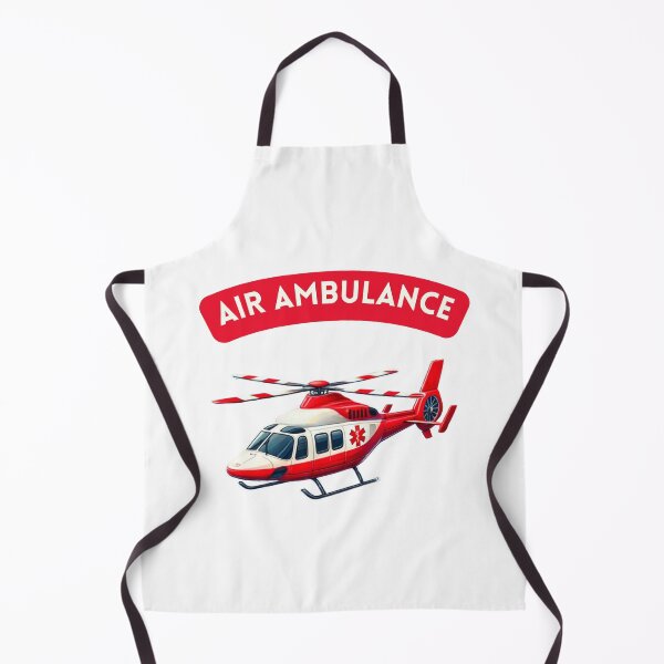 Item preview, Air Ambulance Helicopter Illustration - Emergency Medical Design designed and sold by Psycho-Crazy.