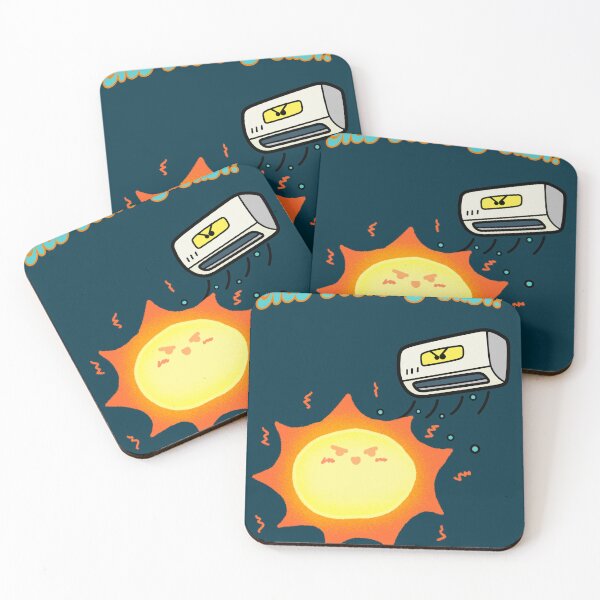 Item preview, air conditioner fights sun cold hot funny designed and sold by RTeeSTS.