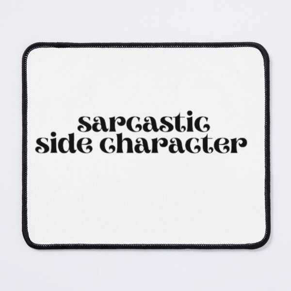 Item preview, sarcastic side character designed and sold by thecherryhouse.
