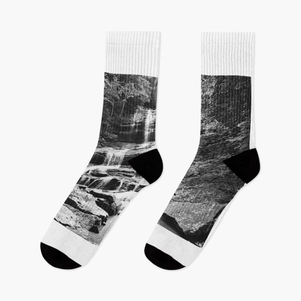 Item preview, Beautiful Pearsons Falls Black And White designed and sold by LisaWootenPhoto.