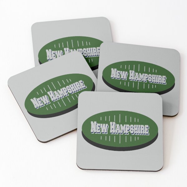 Item preview, Durham New Hampshire NH State Name Football Logo  designed and sold by Lartheviking.
