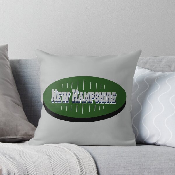 Item preview, Durham New Hampshire NH State Name Football Logo  designed and sold by Lartheviking.