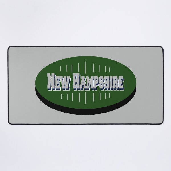 Item preview, Durham New Hampshire NH State Name Football Logo designed and sold by Lartheviking.