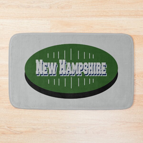 Item preview, Durham New Hampshire NH State Name Football Logo  designed and sold by Lartheviking.