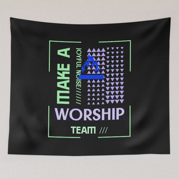 Item preview, Worship Team, Joyful Noise, Holy Spirit, Flame, Praise, Church Team, Musician, Singer, Praiser,  designed and sold by tshirtart2024.