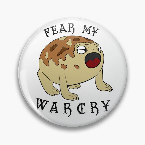 Item preview, angry desert rain frog designed and sold by KleineChaotin.