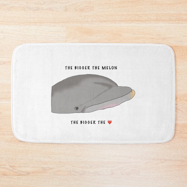 Item preview, Griffith Dolphin “The Bigger The Melon The Bigger The Heart” designed and sold by tidaldreams.