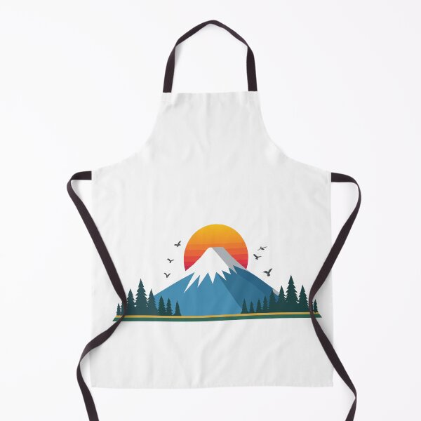 Item preview, Mountain sunset illustration designed and sold by Z8prints.