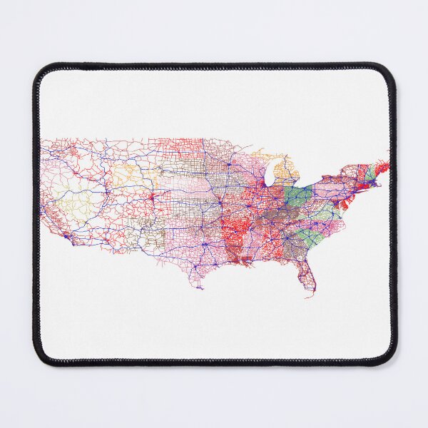 Item preview, United States Major Roads designed and sold by PhilbonianDezin.
