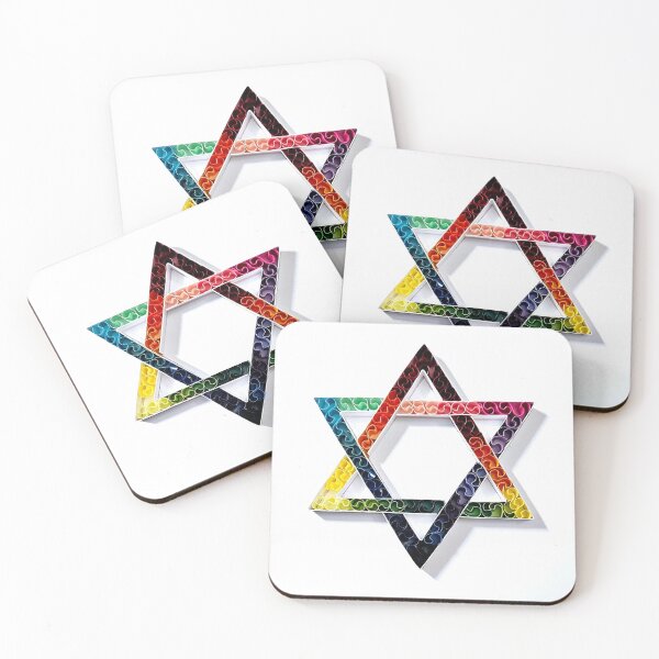 Artikelvorschau, gedruckter Davidstern entworfen und verkauft von Sweetpaperdesignsol Hyunah Yi.