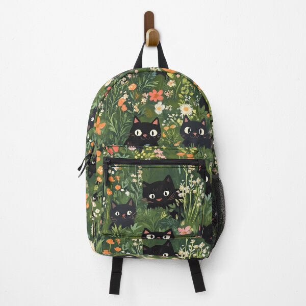 Aperçu de l'œuvre Motif de chats et de fleurs créée et vendue par HardysHouse.