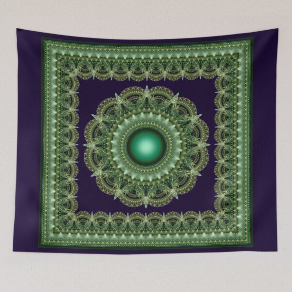 Item preview, Fractal colorful ornate decoration designed and sold by Galas Art.