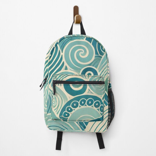 Item preview, Oceanic Spiral Waves designed and sold by haleymaree.