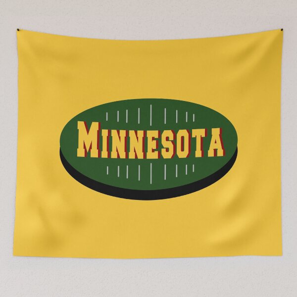 Item preview, Minneapolis Minnesota MN State Name Football Logo designed and sold by Lartheviking.