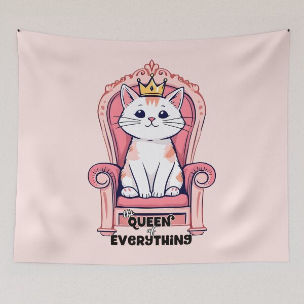 Item preview, The.Queen of Everything Royal Cat designed and sold by Glimmersmith.