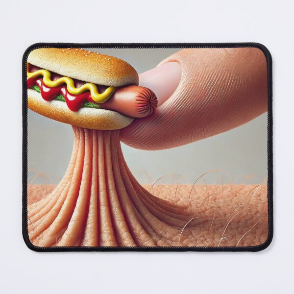 Item preview, Hot Dog Skin Tag designed and sold by iMIGHTwearTHAT.