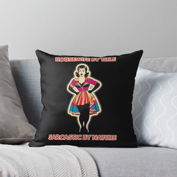 Item preview, Sarcastic Vintage Housewife - Housewife by title sarcastic by nature designed and sold by 1fudluk.