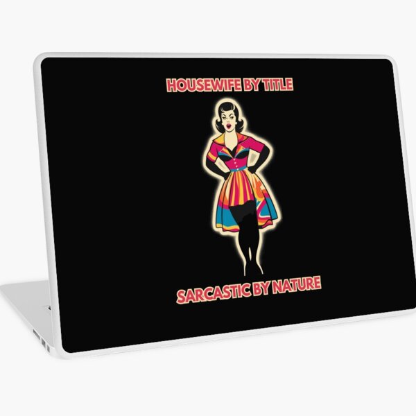 Item preview, Sarcastic Vintage Housewife - Housewife by title sarcastic by nature designed and sold by 1fudluk.