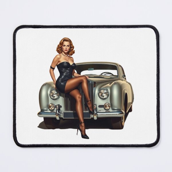 Item preview, “Retro Glamour: Charm and Audacity of Pin-Ups” designed and sold by CHRIST5000.